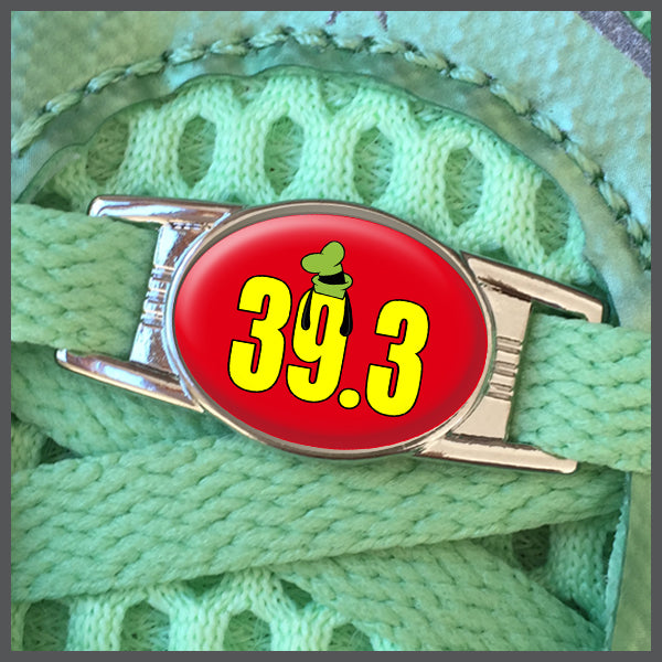 RunDisney Goofy 39.3 with Ears Shoe Charm or Zipper Pull
