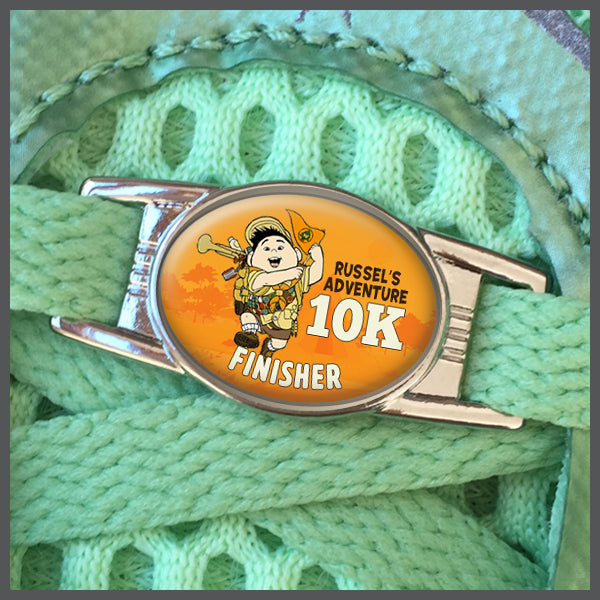 RunDisney Springtime Races 2024 10K 6.2 Miles FINISHER Shoe Charm or Zipper Pull