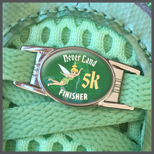RunDisney Springtime Races 2024 5K 3.1 Miles FINISHER Shoe Charm or Zipper Pull