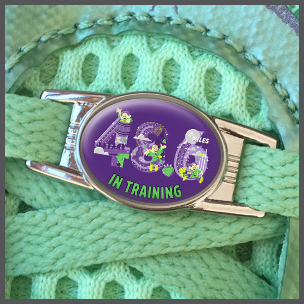RunDisney Marathon Weekend 2024 Dopey Challenge 48.6 Miles IN TRAINING Shoe Charm or Zipper Pull
