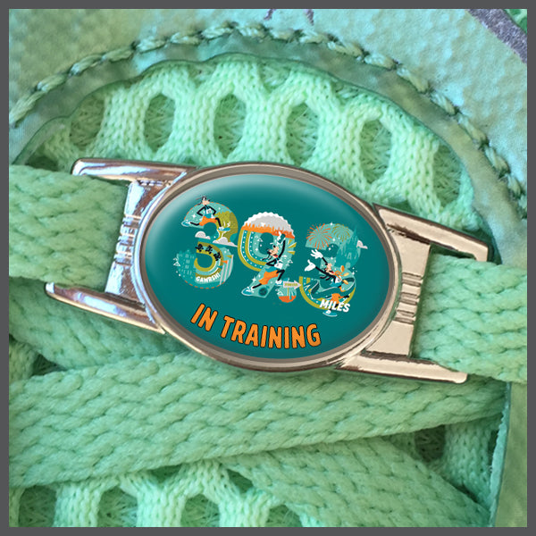 RunDisney Marathon Weekend 2024 Goofy Challenge 39.3 Miles IN TRAINING Shoe Charm or Zipper Pull