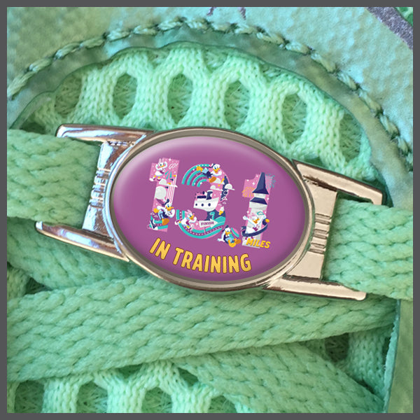 RunDisney Marathon Weekend 2024 Half Marathon 13.1 Miles IN TRAINING Shoe Charm or Zipper Pull