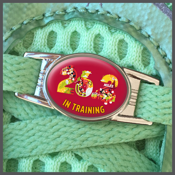 RunDisney Marathon Weekend 2024 Marathon 26.2 Miles IN TRAINING Shoe Charm or Zipper Pull