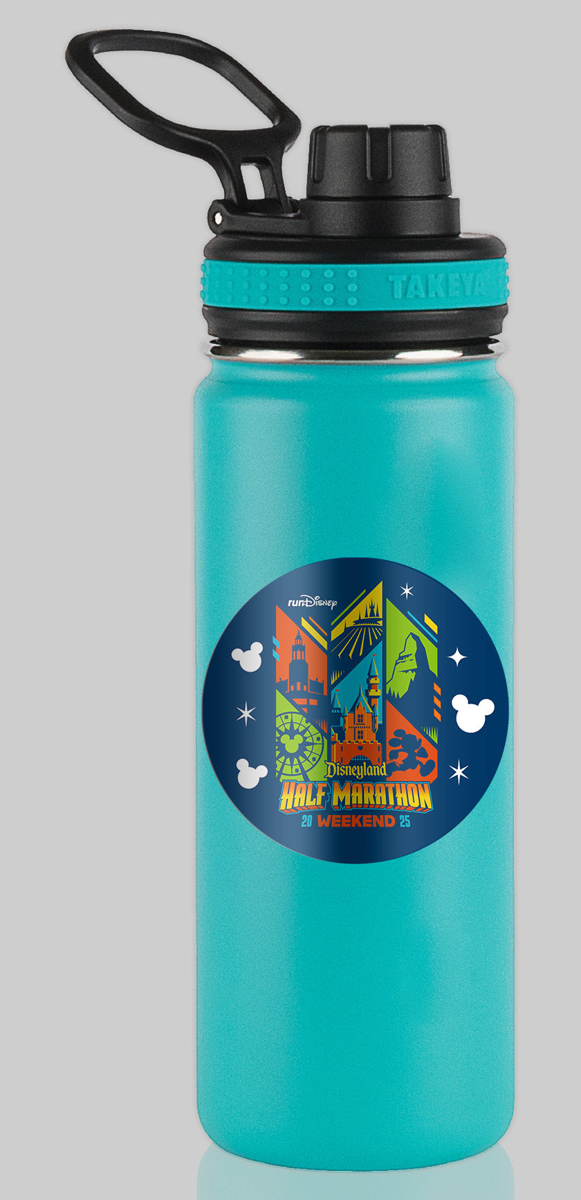 Disneyland Half Marathon Weekend 2025 GENERIC Water Bottle Mug Sticker