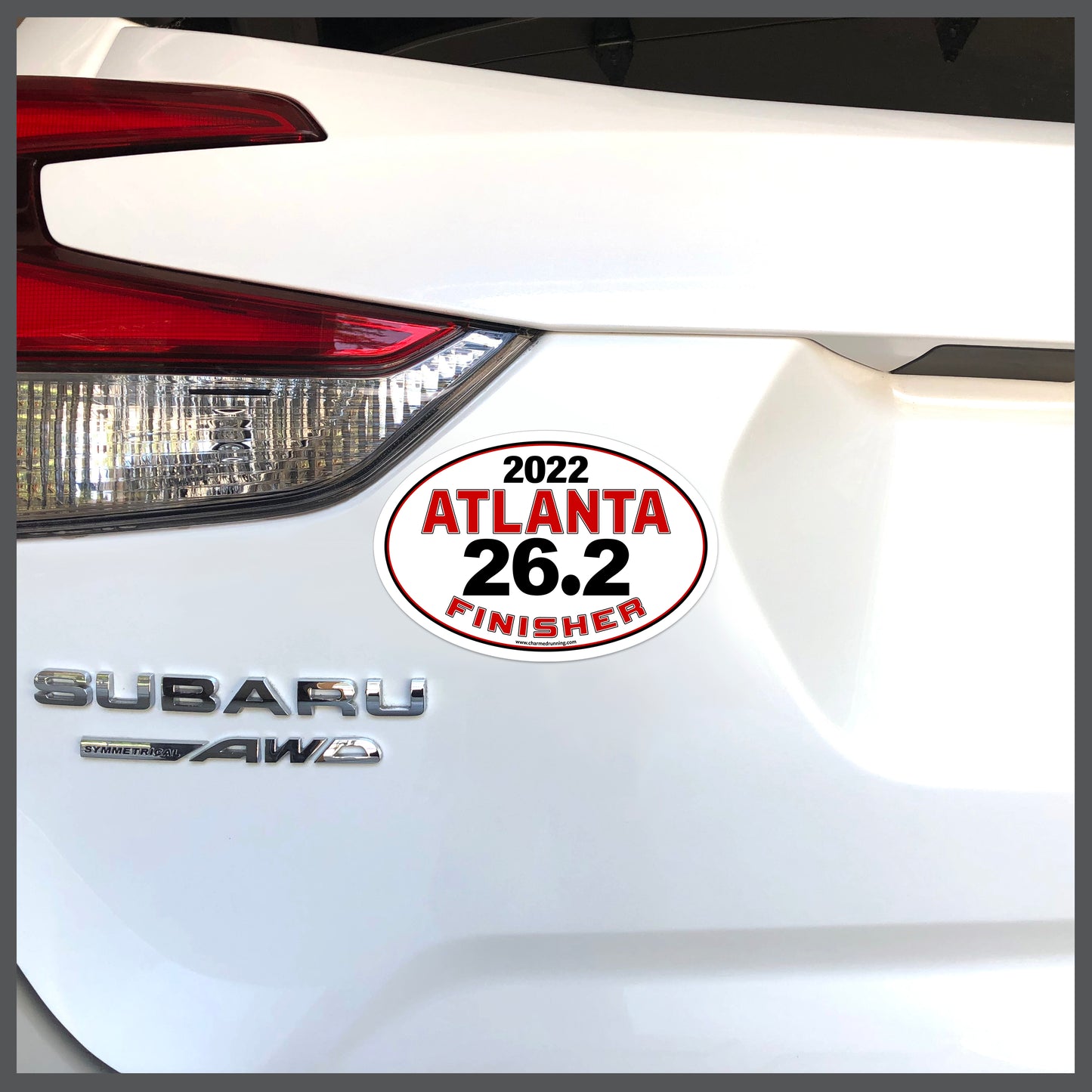 Atlanta 26.2 Marathon FINISHER Decal or Car Magnet with Custom Year Option
