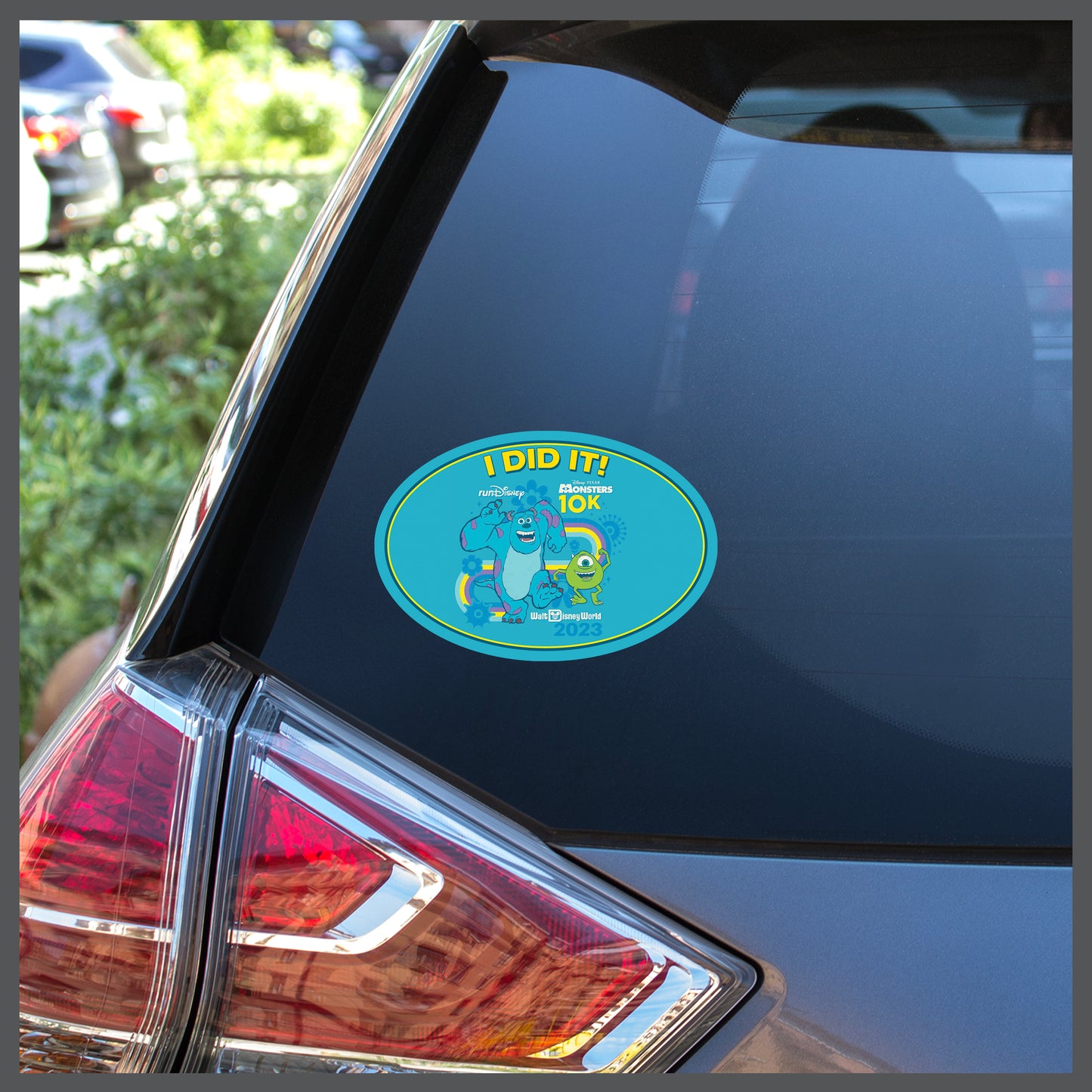 RunDisney Springtime Races 2023 10K 6.2 Miles I DID IT Decal or Car Magnet
