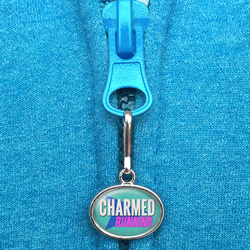 Disneyland Halloween Half Marathon Weekend 2024 Chills and Thrills Challenge 19.3 Miles Shoe Charm or Zipper Pull