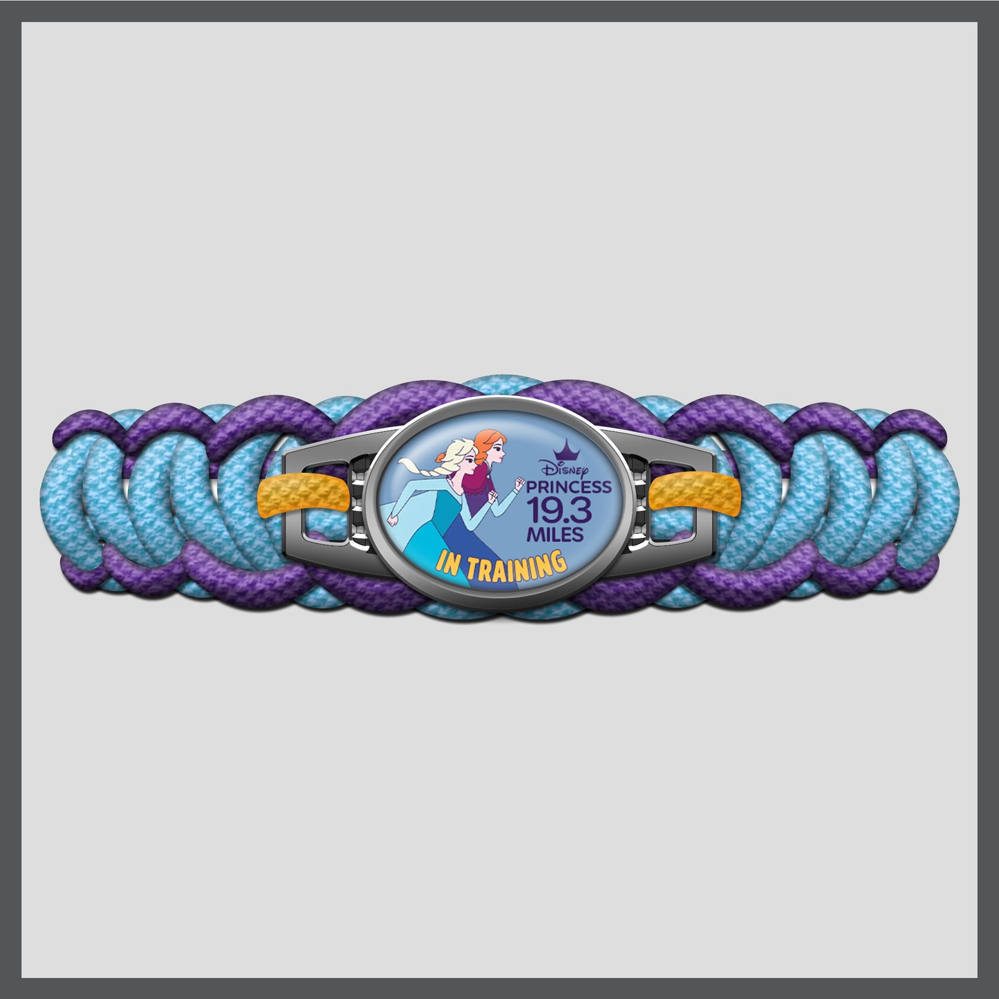 RunDisney Princess Half Marathon Weekend 2024 Fairy Tale Challenge 19.3 Miles IN TRAINING Paracord Bracelet