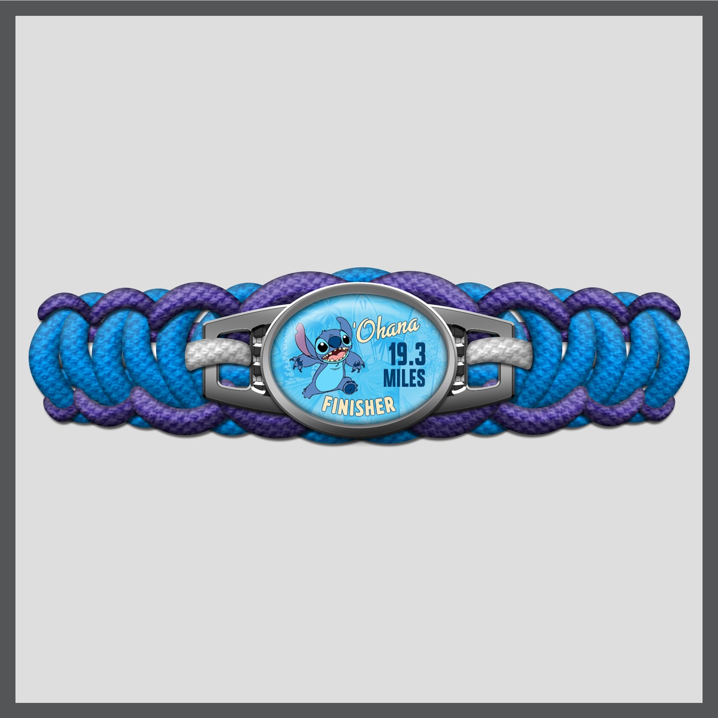 RunDisney Springtime Races 2024 Challenge 19.3 Miles FINISHER Paracord Bracelet