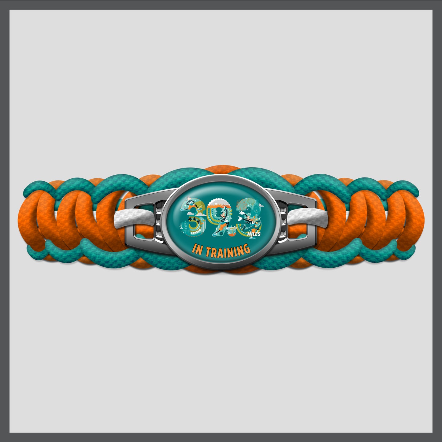 RunDisney Marathon Weekend 2024 Goofy Challenge 39.3 Miles IN TRAINING Paracord Bracelet