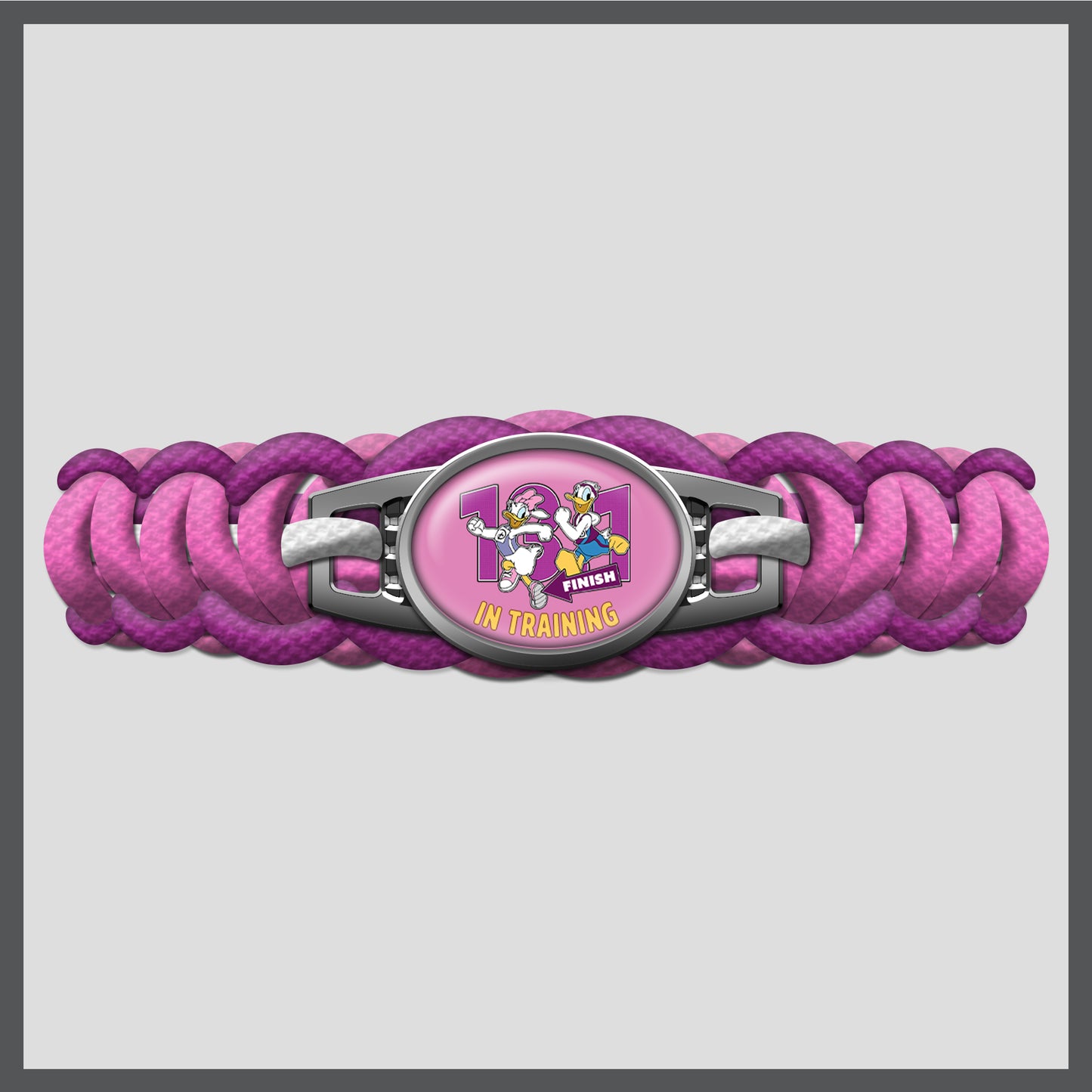 RunDisney Marathon Weekend 2024 CHARATER Half Marathon 13.1 Miles IN TRAINING Paracord Bracelet
