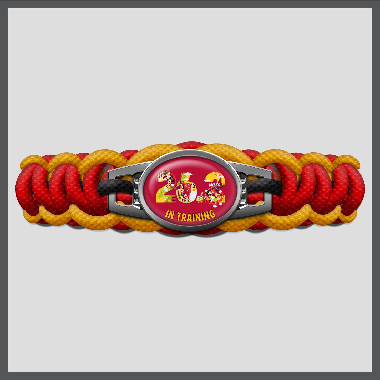 RunDisney Marathon Weekend 2024 Marathon 26.2 Miles IN TRAINING Paracord Bracelet