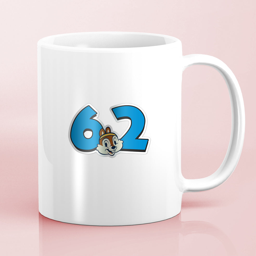 RunDisney Marathon Weekend 2027 10K 6.2 Miles Chip Decimal Water Bottle Mug Sticker
