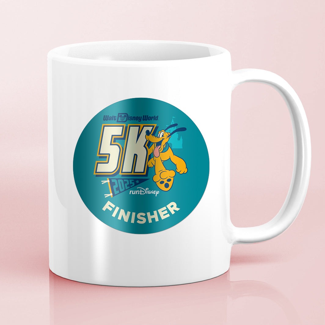 RunDisney Marathon Weekend 2025 5K 3.1 Miles FINISHER Water Bottle Mug Sticker