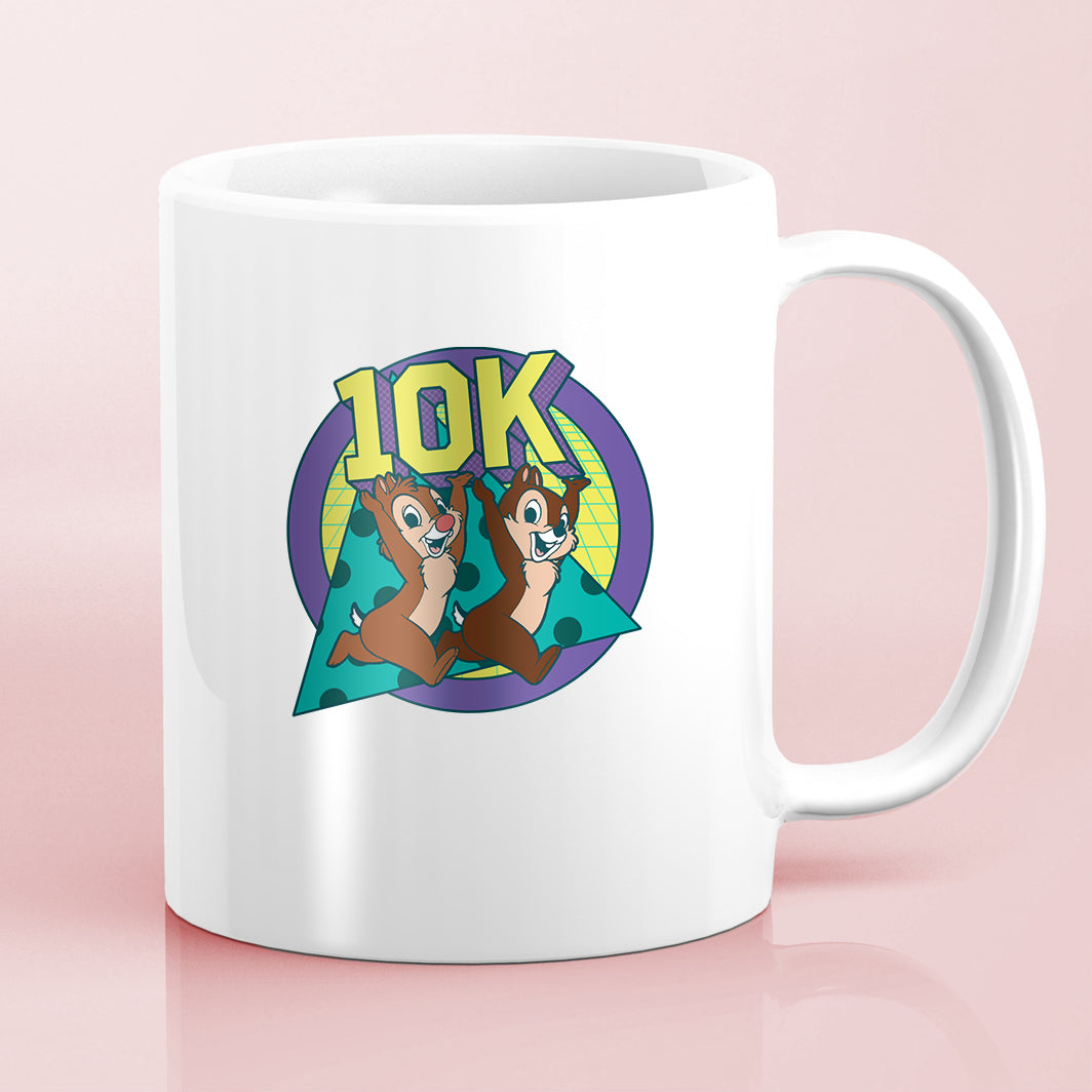 RunDisney Marathon Weekend 2023 10K 6.2 Miles Character Water Bottle Mug Sticker