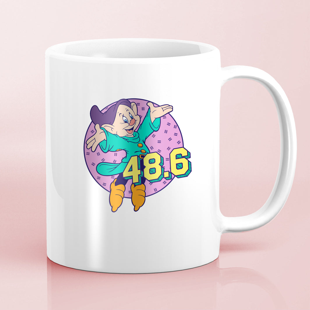 RunDisney Marathon Weekend 2023 Dopey Challenge 48.6 Miles Character Water Bottle Mug Sticker