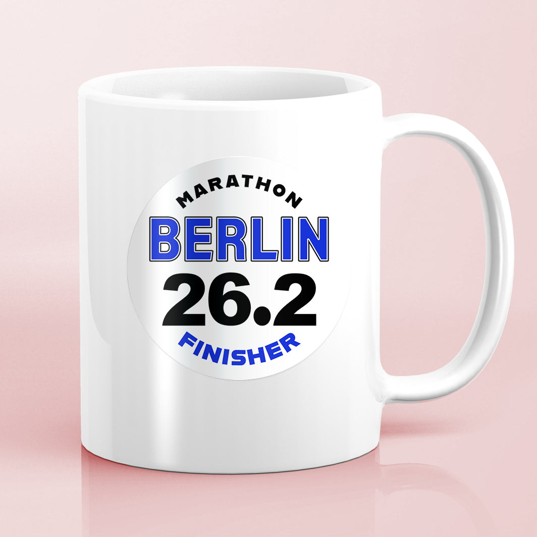 Berlin 26.2 Marathon FINISHER Water Bottle Mug Sticker