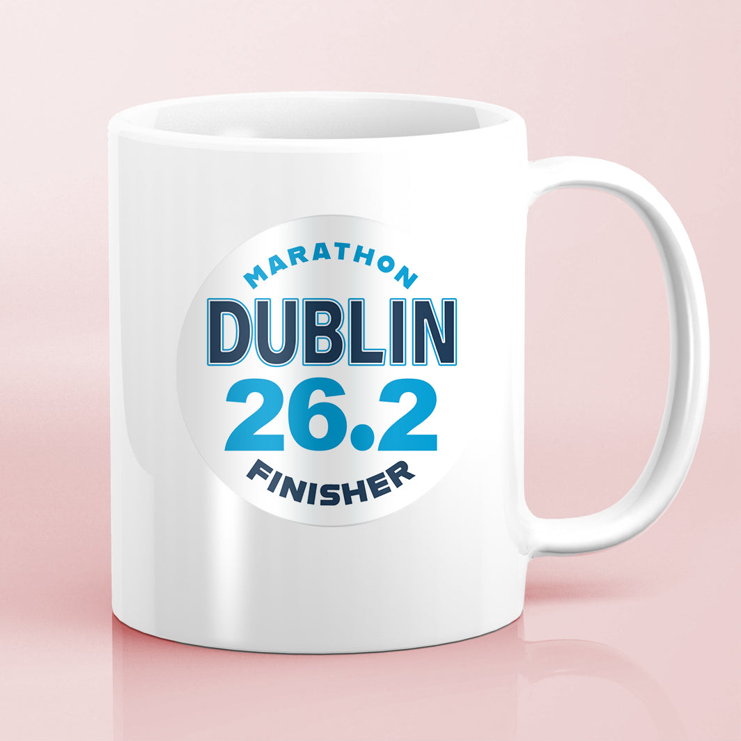 Dublin 26.2 Marathon FINISHER Water Bottle Mug Sticker