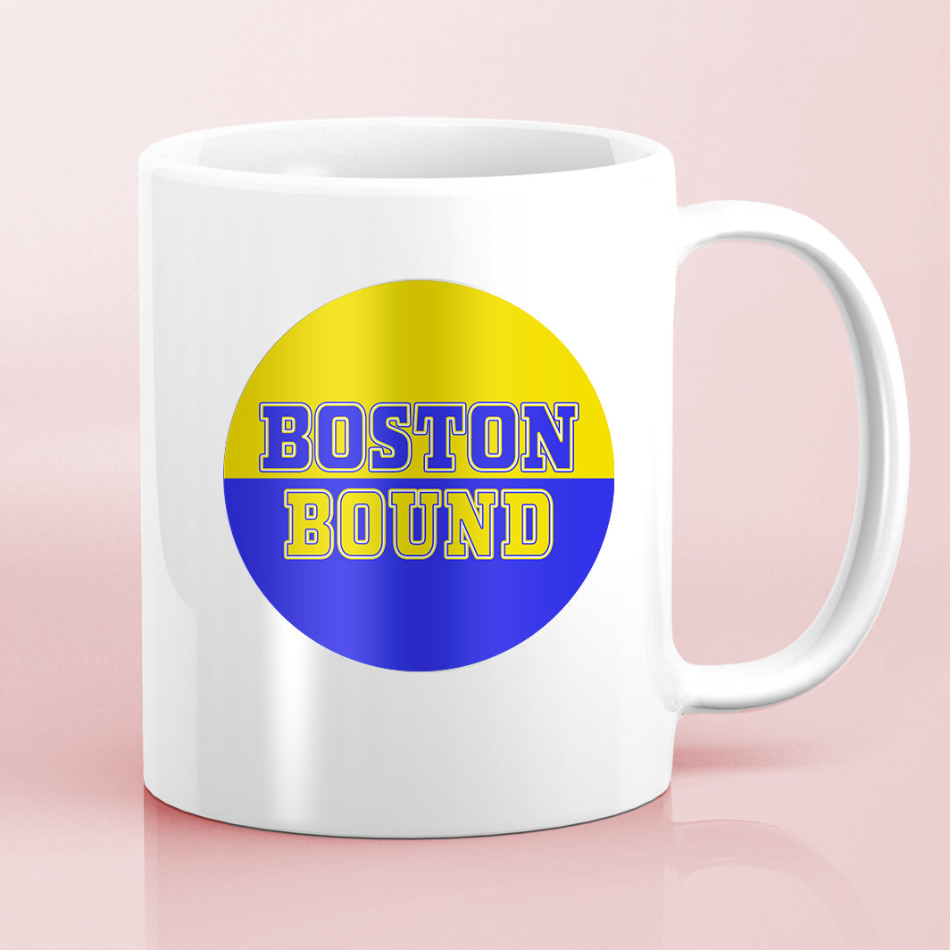 Boston Bound Water Bottle Mug Sticker