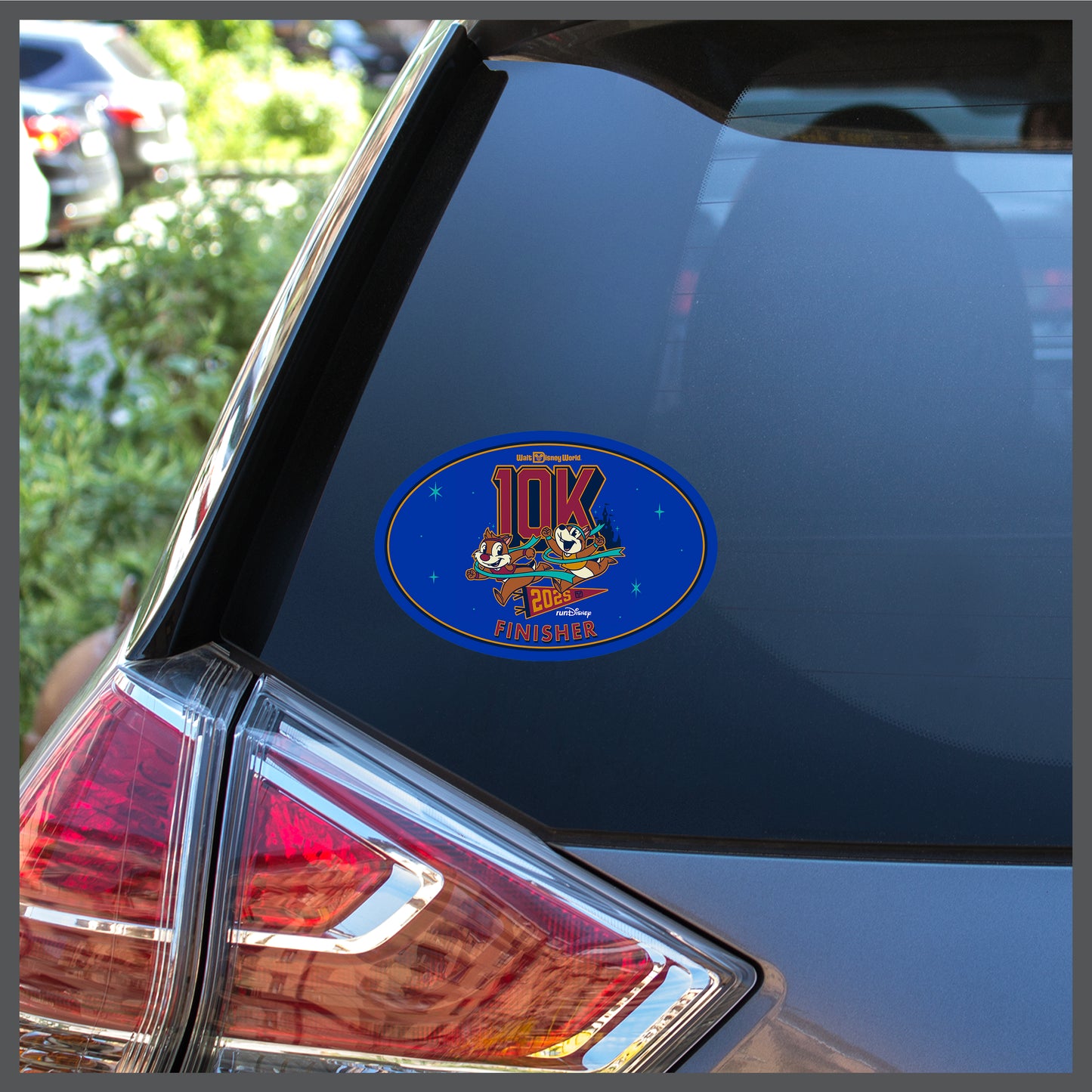 RunDisney Marathon Weekend 2025 10K 6.2 Miles FINISHER Decal or Car Magnet