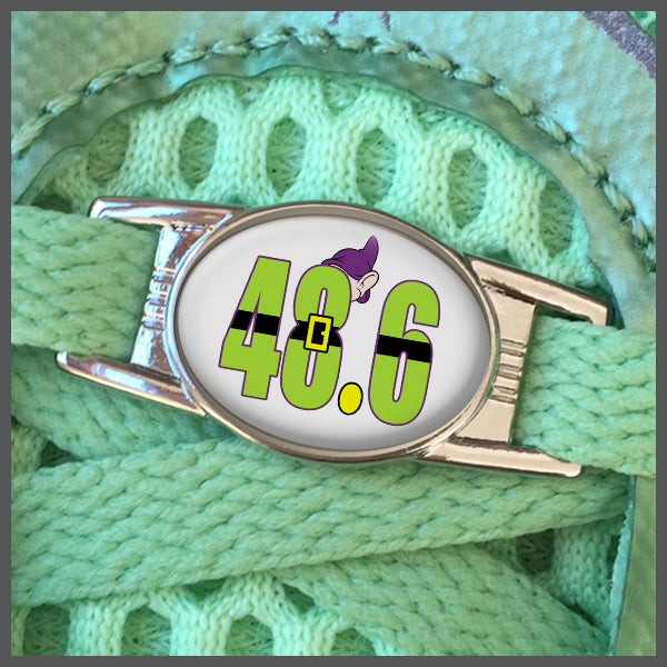 RunDisney Dopey 48.6 with Hat Shoe Charm or Zipper Pull