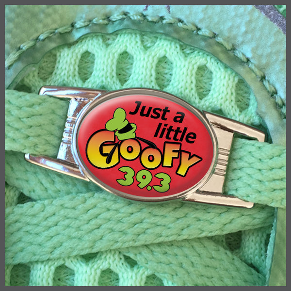 RunDisney Goofy 39.3 Just a Little Goofy Shoe Charm or Zipper Pull
