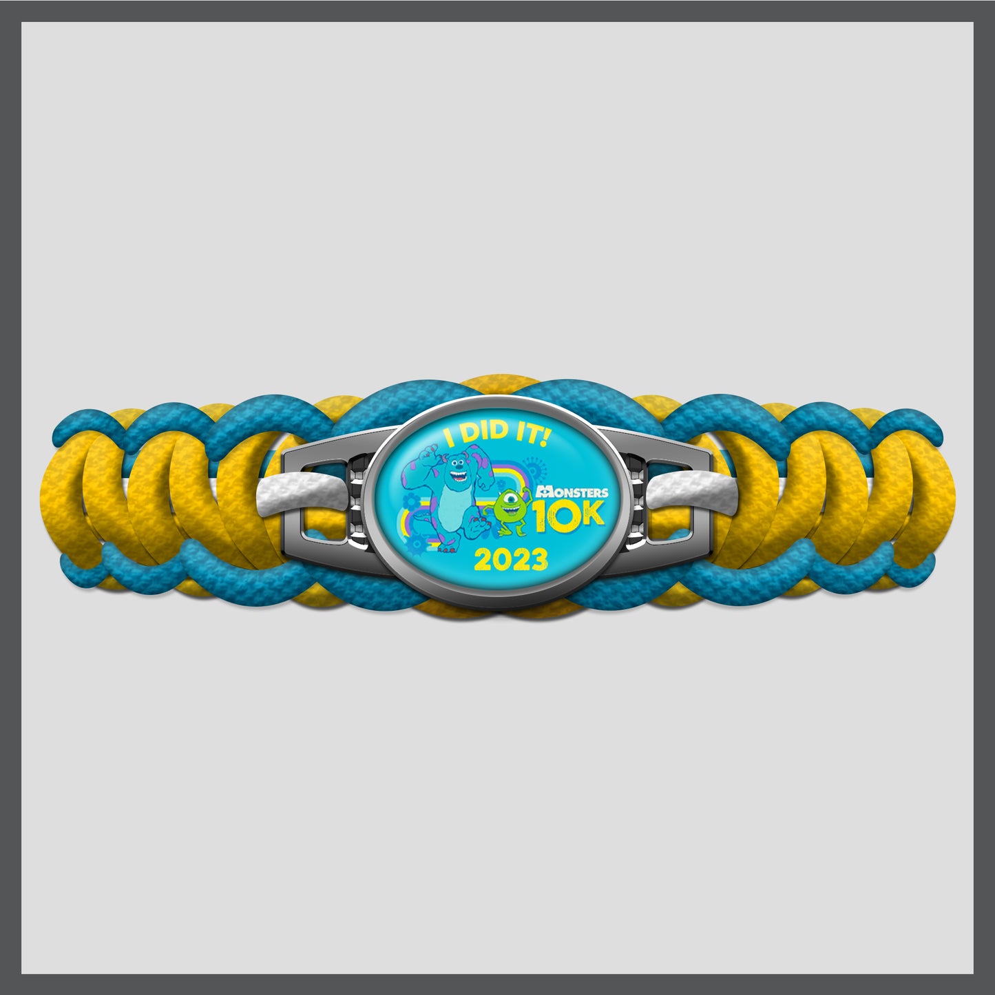 RunDisney Springtime Races 2023 10K 6.2 Miles I DID IT Paracord Bracelet