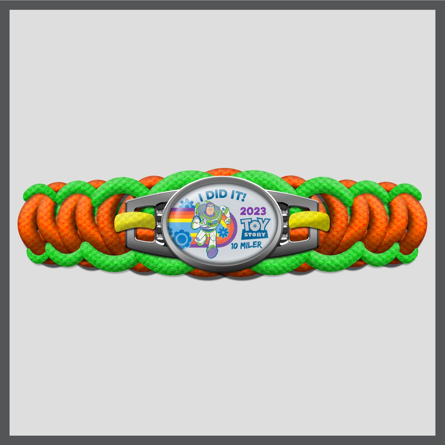 RunDisney Springtime Races 2023 10-Miler I DID IT Paracord Bracelet