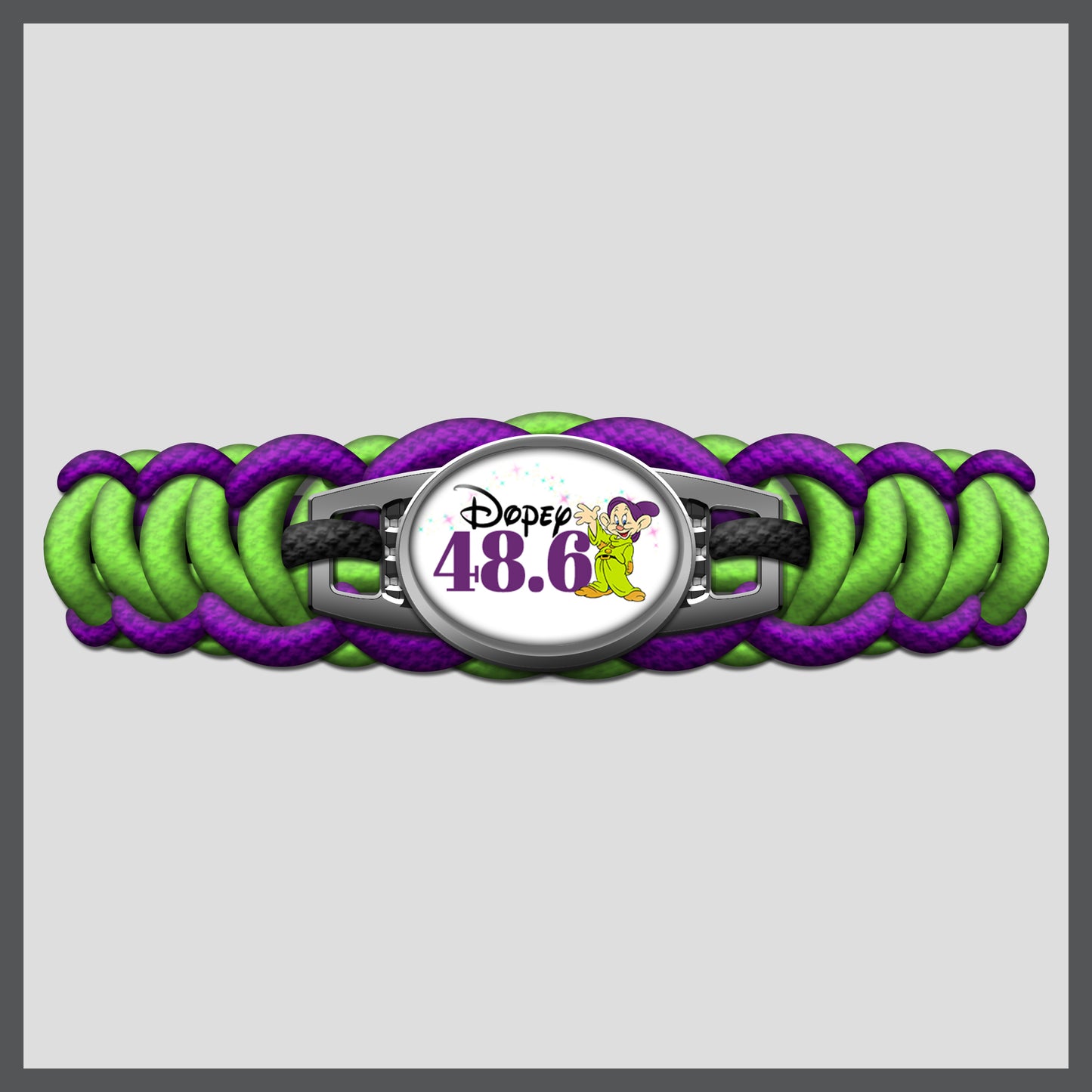 RunDisney Marathon Weekend Dopey Challenge 48.6 With Stardust Paracord Bracelet