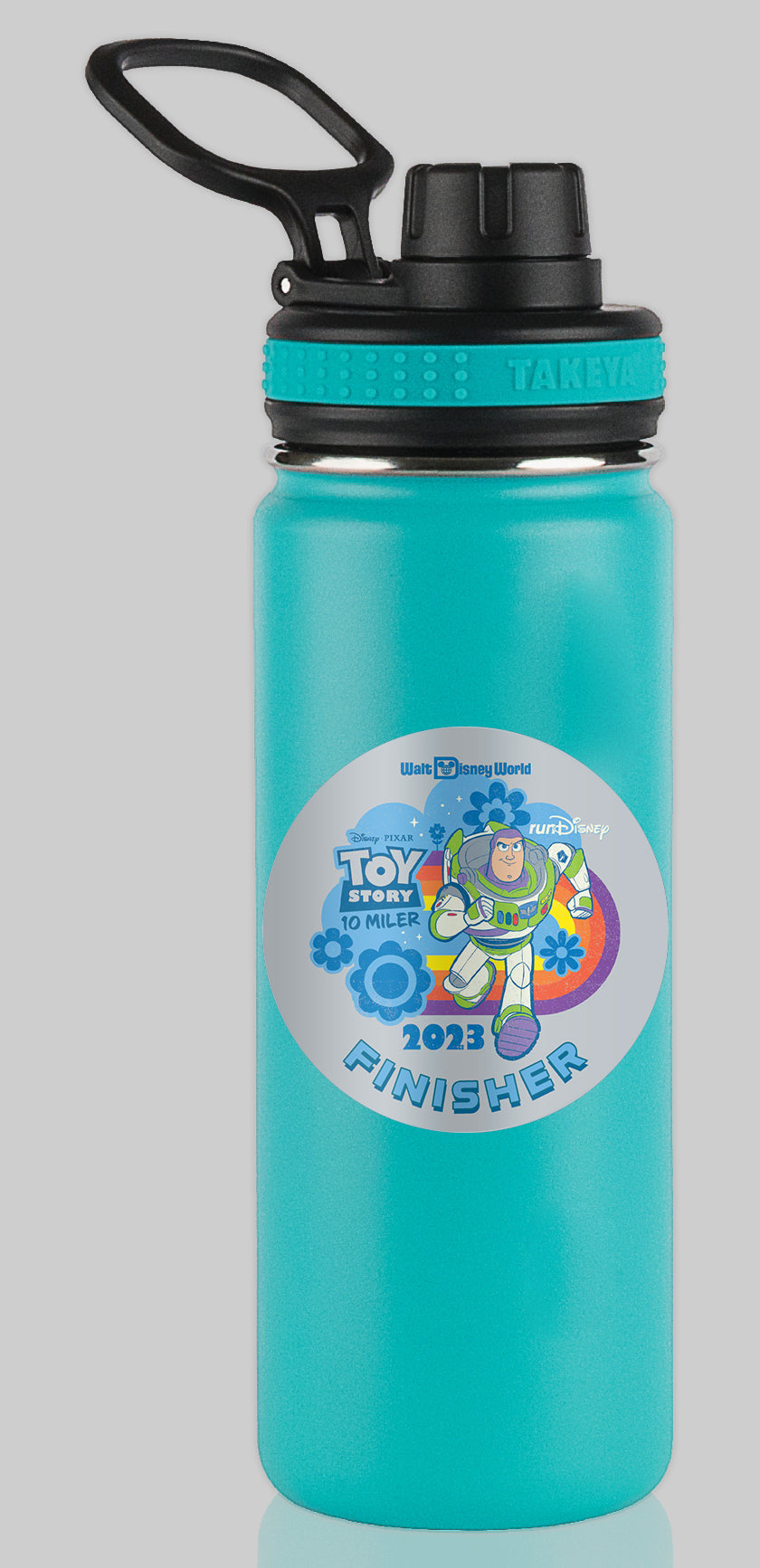 RunDisney Springtime Races 2023 10-Miler FINISHER Water Bottle Mug Sticker