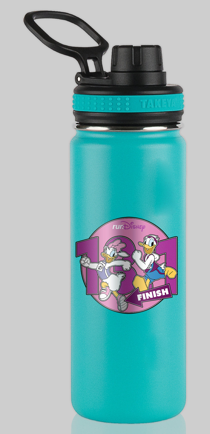 RunDisney Marathon Weekend 2024 Half Marathon 13.1 Miles Character Water Bottle Mug Sticker