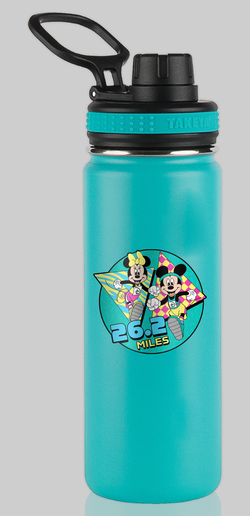 RunDisney Marathon Weekend 2023 Marathon 26.2 Miles Character Water Bottle Mug Sticker