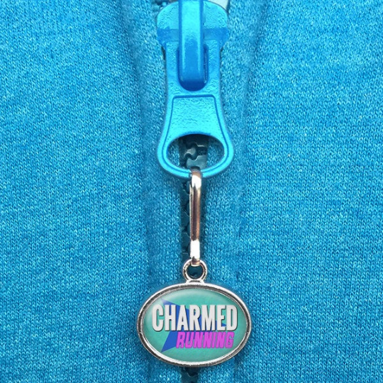 Custom Text Shoe Charm or Zipper Pull