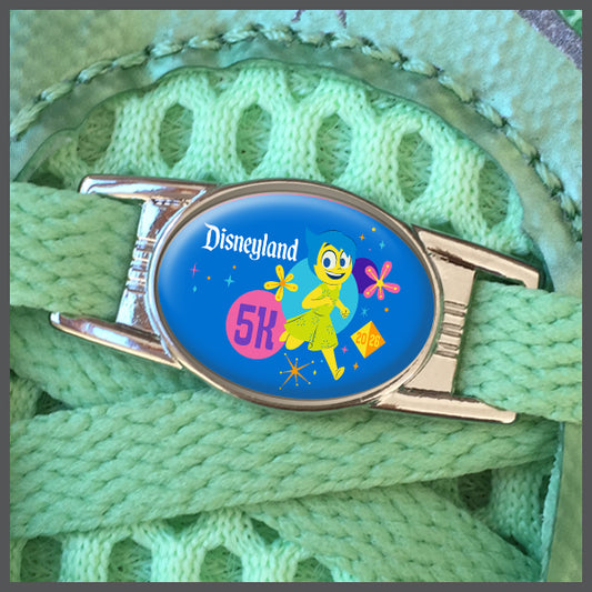 Disneyland Half Marathon Weekend 2026 5K 3.1 Miles Shoe Charm or Zipper Pull