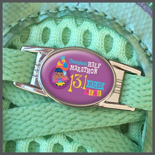 Disneyland Half Marathon Weekend 2026 Half Marathon 13.1 Miles Shoe Charm or Zipper Pull