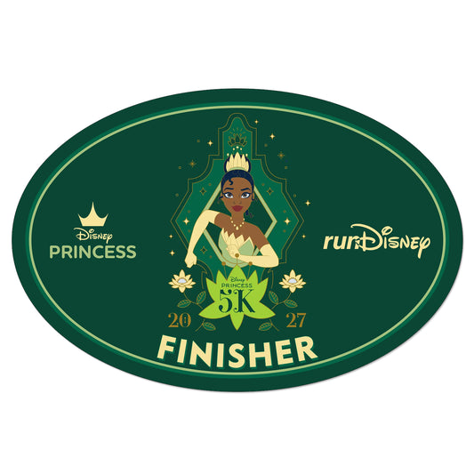 RunDisney Princess Half Marathon Weekend 2027 Princess 5K 3.1 Miles FINISHER Decal or Car Magnet