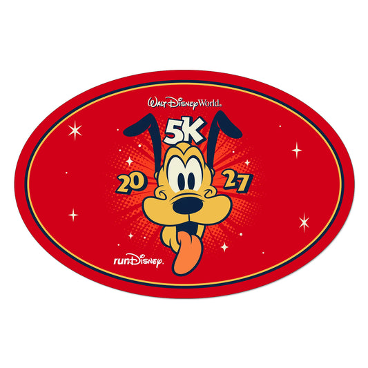 RunDisney Marathon Weekend 2027 5K 3.1 Miles NO WORDS or FINISHER Decal or Car Magnet