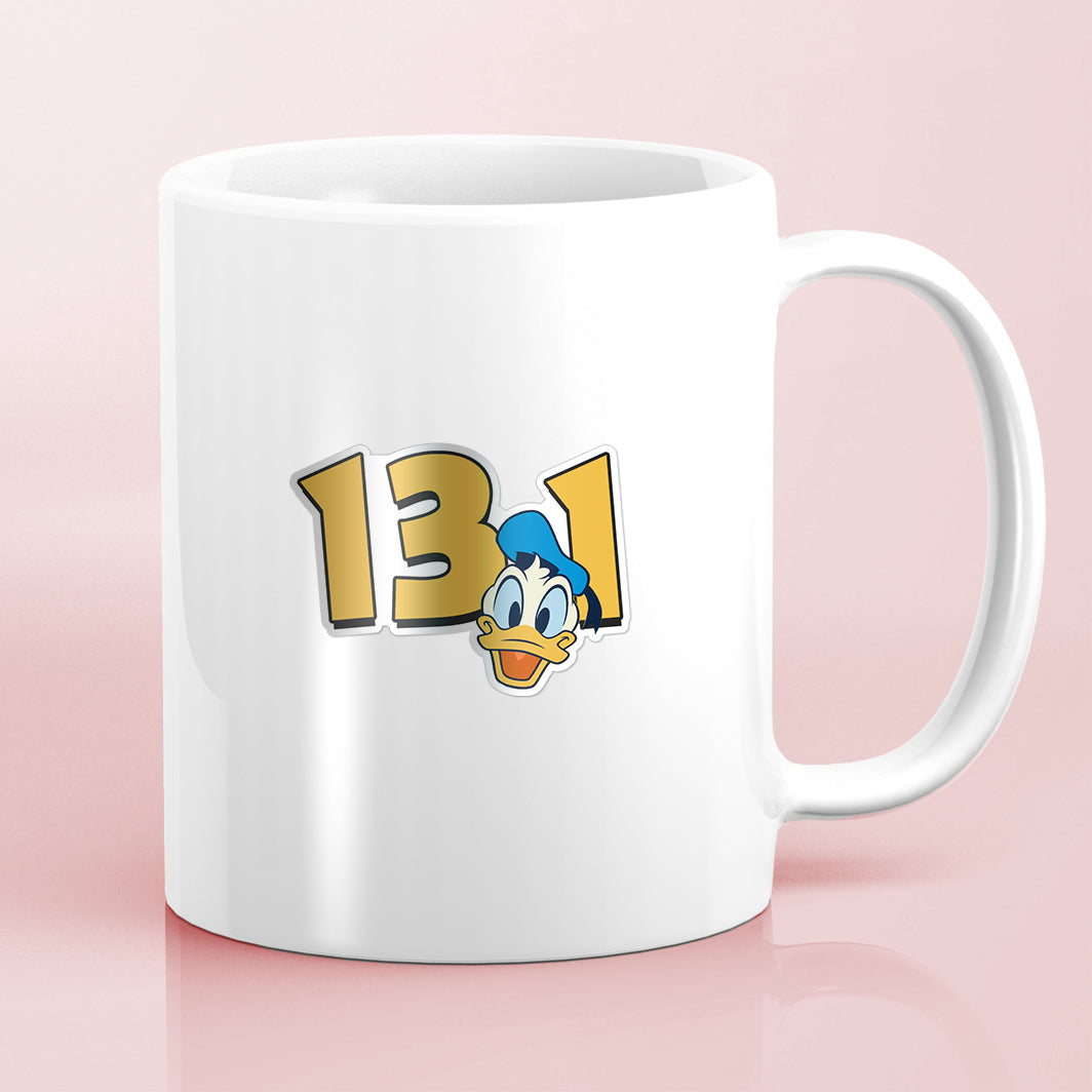 RunDisney Marathon Weekend 2027 Half Marathon 13.1 Miles Chip Decimal Water Bottle Mug Sticker