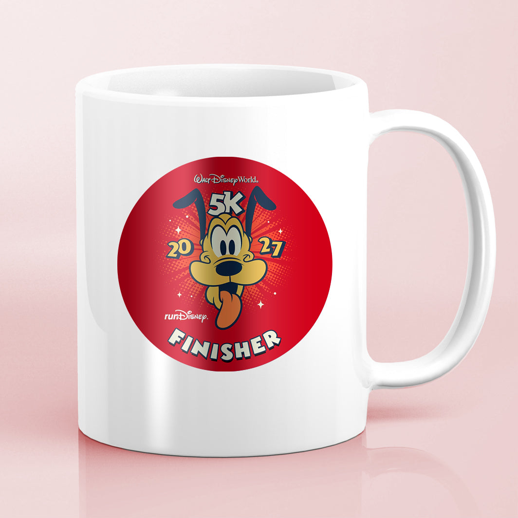 RunDisney Marathon Weekend 2027 5K 3.1 Miles NO WORDS or FINISHER Water Bottle Mug Sticker