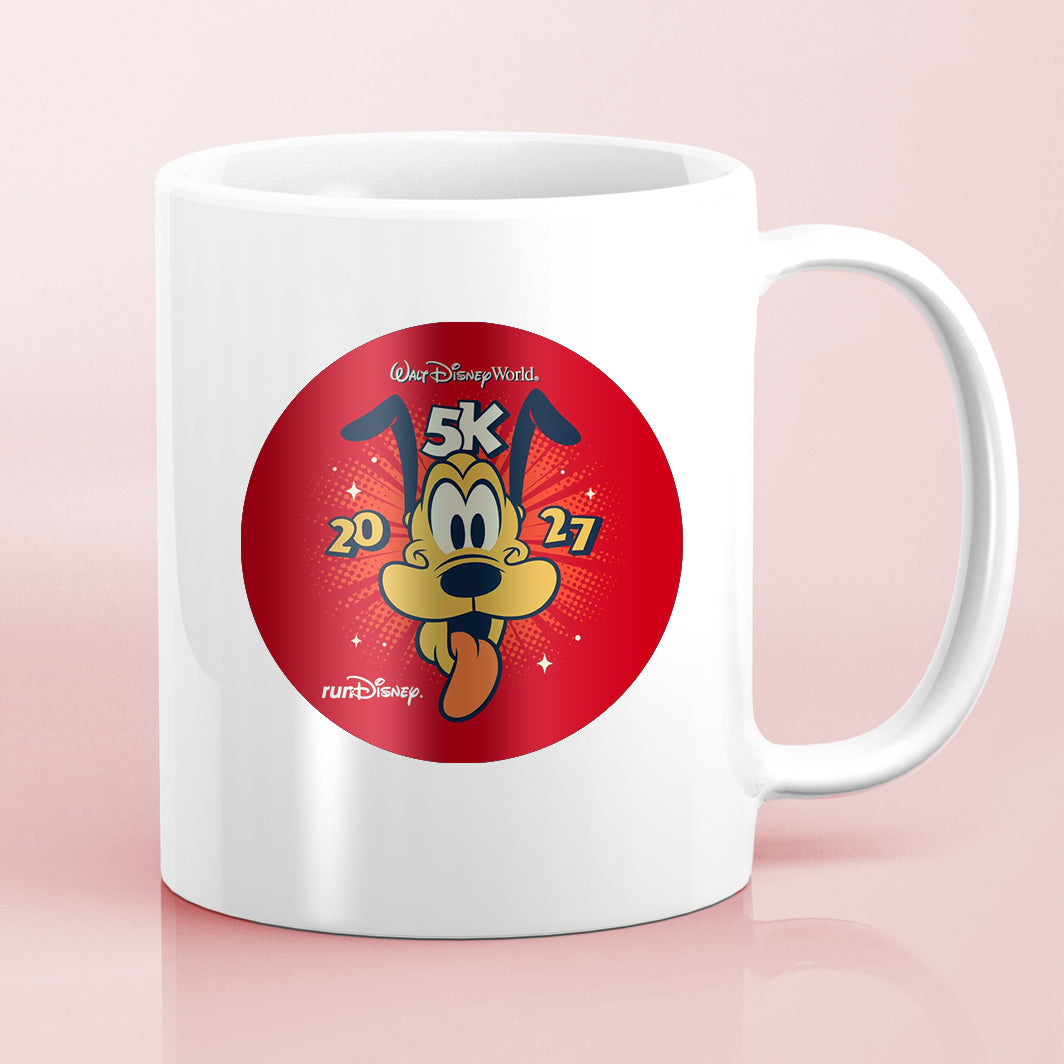 RunDisney Marathon Weekend 2027 5K 3.1 Miles NO WORDS or FINISHER Water Bottle Mug Sticker