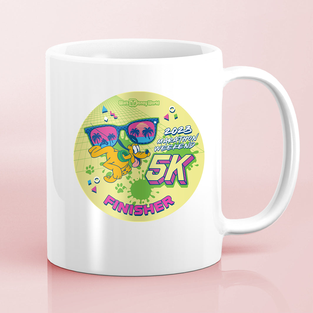 RunDisney Marathon Weekend 2023 5K 3.1 Miles FINISHER Water Bottle Mug Sticker