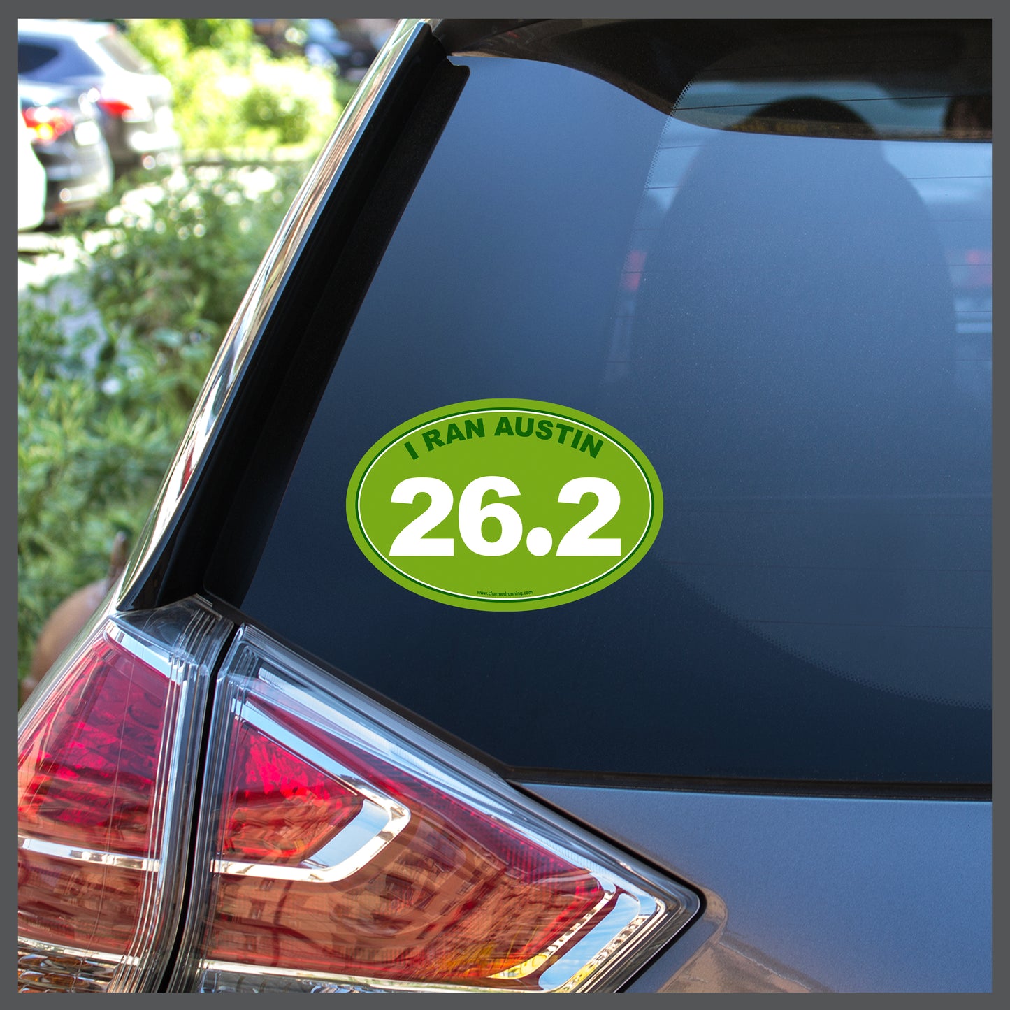 I Ran Austin 26.2 Marathon with No Year Decal or Car Magnet