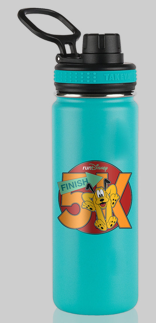 RunDisney Marathon Weekend 2024 5K 3.1 Miles Character Water Bottle Mug Sticker