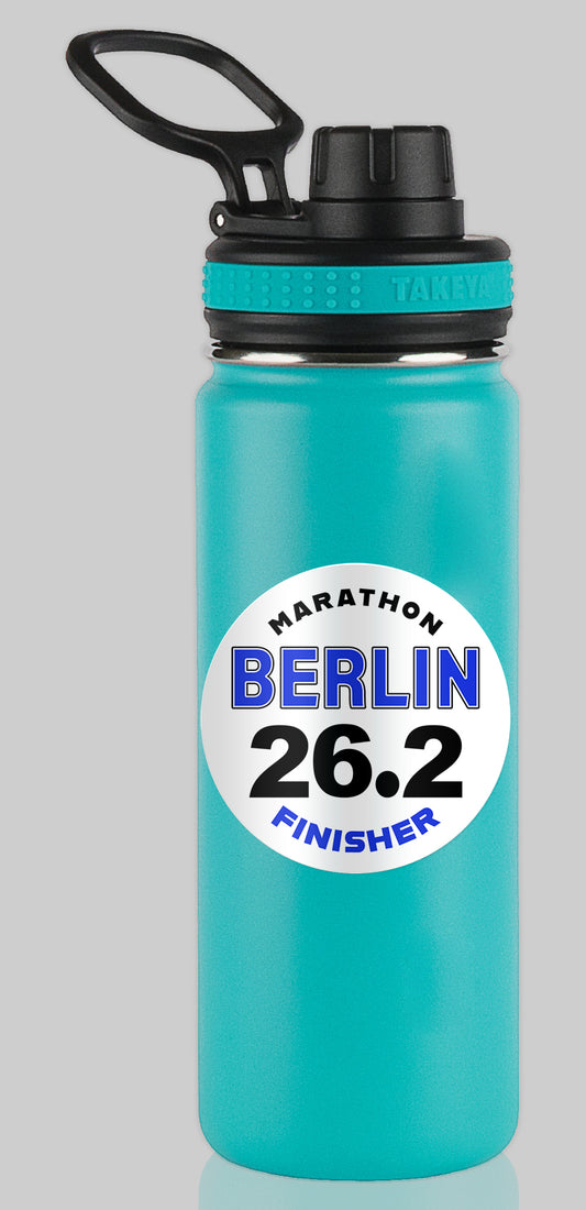 Berlin 26.2 Marathon FINISHER Water Bottle Mug Sticker