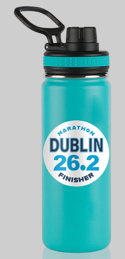 Dublin 26.2 Marathon FINISHER Water Bottle Mug Sticker