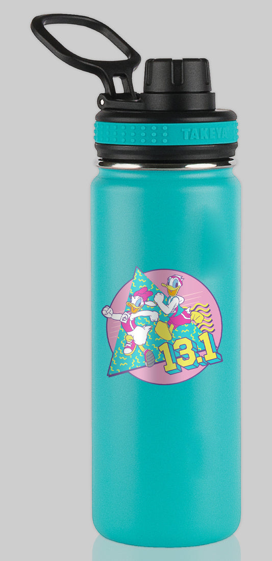 RunDisney Marathon Weekend 2023 Half Marathon 13.1 Miles Character Water Bottle Mug Sticker